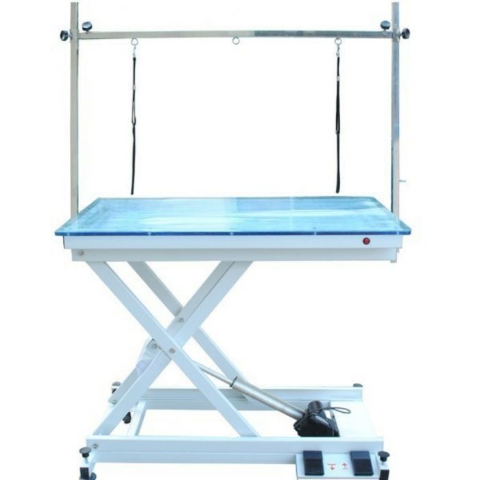 Milopet Sähkösäätöpöytä, pituus 110cm, LED-valaistu - Image 3