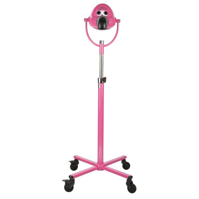AEOLUS Hiiletön kuivain jalustalla, Pink - Image 3