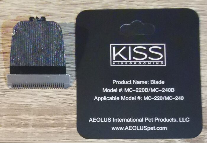 Aeolus KISS LED-valo minitrimmerin vaihtoterä, teräs - Image 2