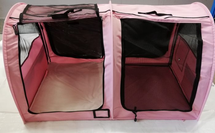 Näyttelyhäkki, tuplakoko, pink, vain 1kpl!! - Image 3