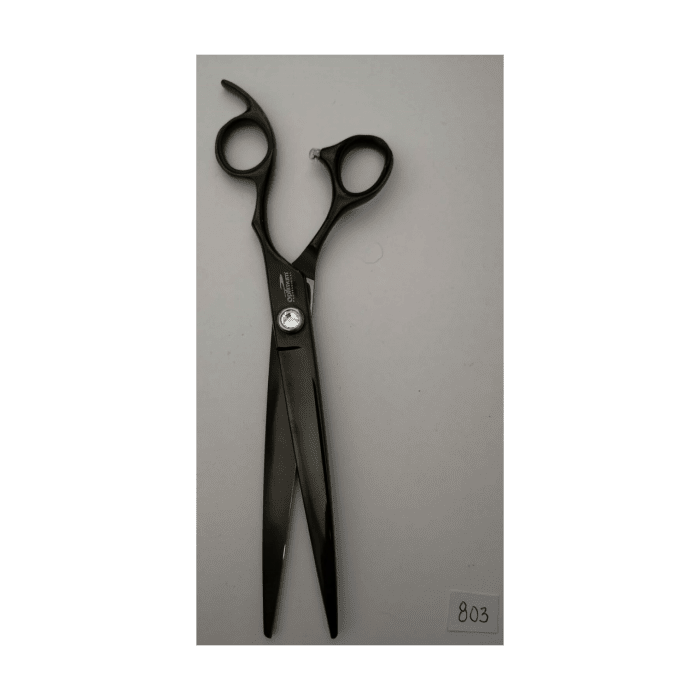 OPTIMUM suorat sakset, 8", musta