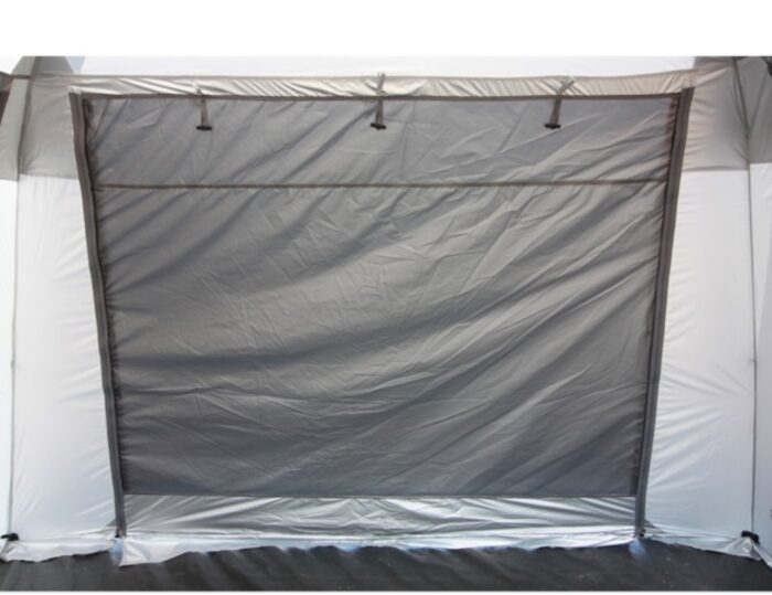 4-ovinen näyttelyteltta 3m x 3m, Harmaa - Image 3