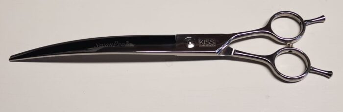 Aeolus SwanPro Kaarevat  Sakset, 8,5", Silver - Image 2