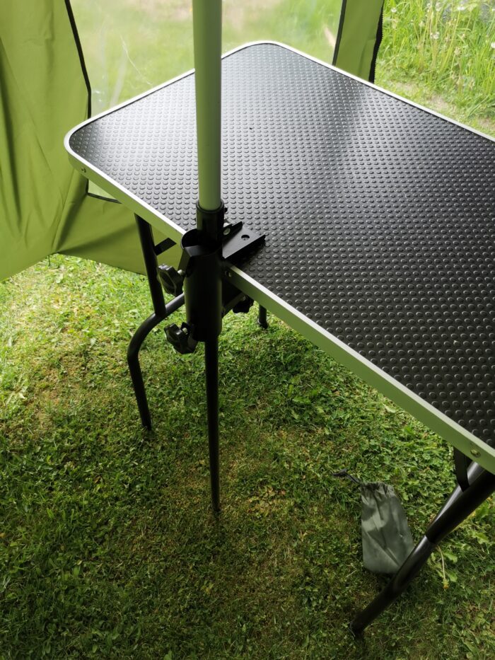 Aurinko- / kalastusvarjo seinillä, halk. 250cm, vihreä - Image 3