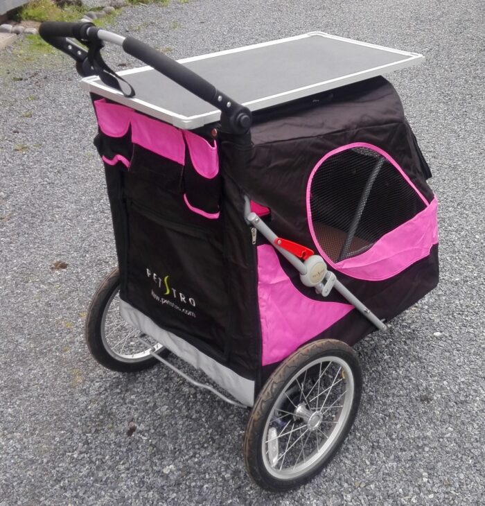 Petstro pöytärattaat, 701GT, Pink-Musta - Image 3