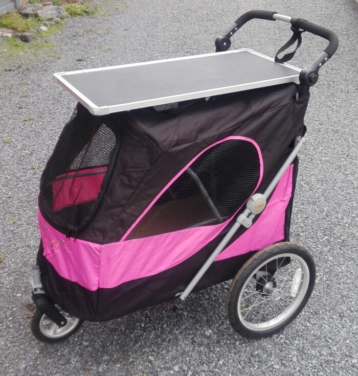 Petstro pöytärattaat, 701GT, Pink-Musta