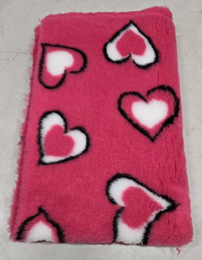 VET BEDDING, Iso Sydän, pink