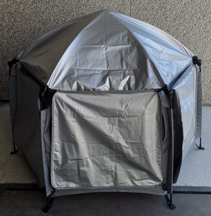 Kuusikulmio pikateltta lemmikeille, S-koko, 110cm*80cm(h) - Image 4