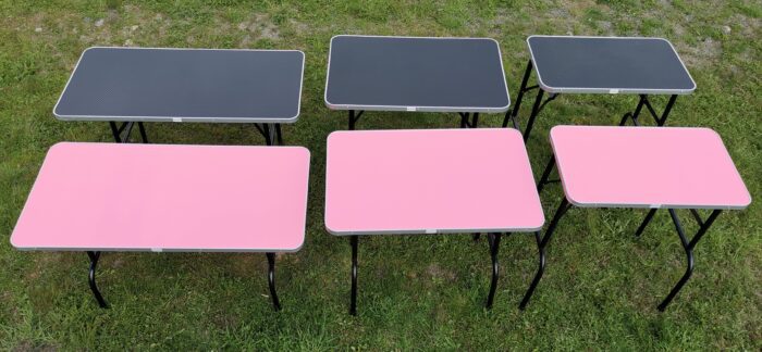 XL-Trimmauspöytä, (pit. 120cm), MUSTA