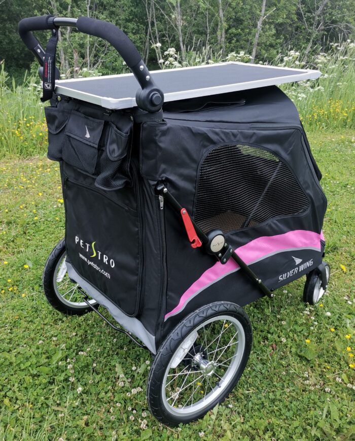 Petstro pöytärattaat, 705GT, Musta-Pink - Image 3