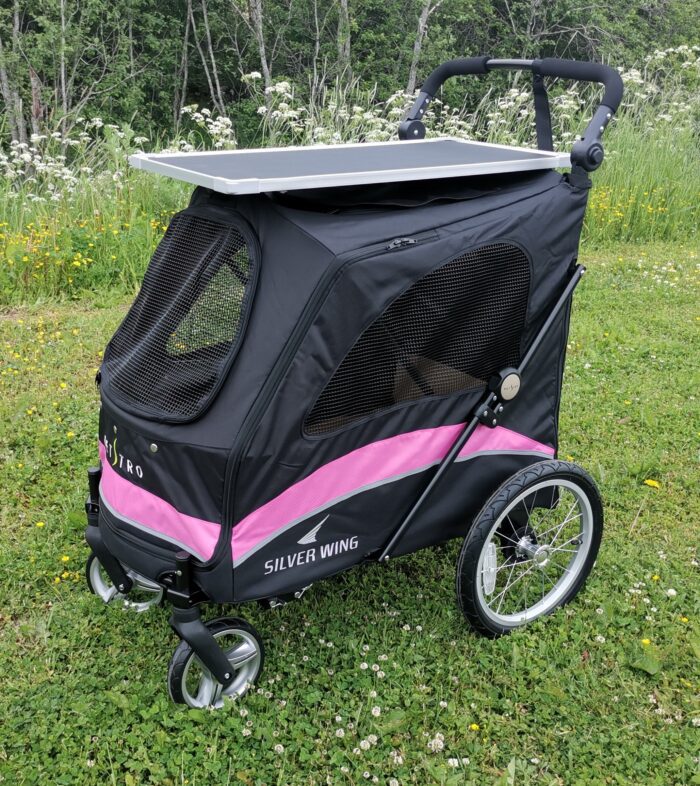 Petstro pöytärattaat, 705GT, Musta-Pink