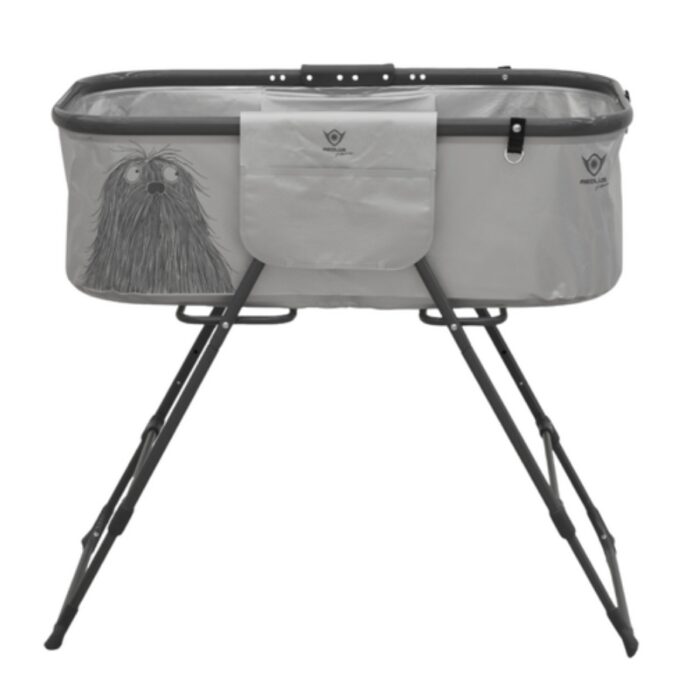 AEOLUS Kokoontaittuva matka-allas, Harmaa, max. 60kg - Image 3