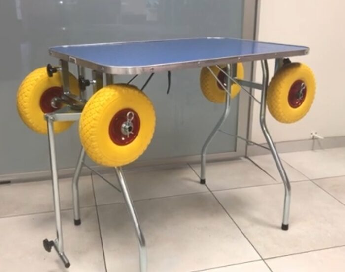 MILOPET Trimmauspöytä - 26cm PU pyörillä