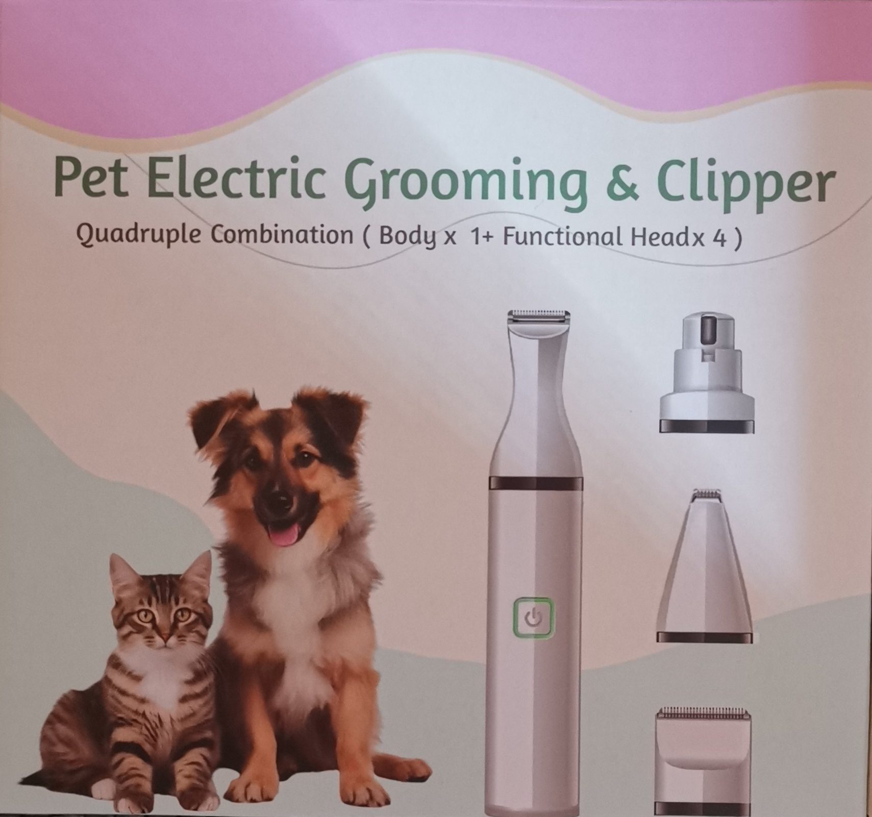 Kynsi- ja Minitrimmeri 4 in 1, Valkoinen - Image 2