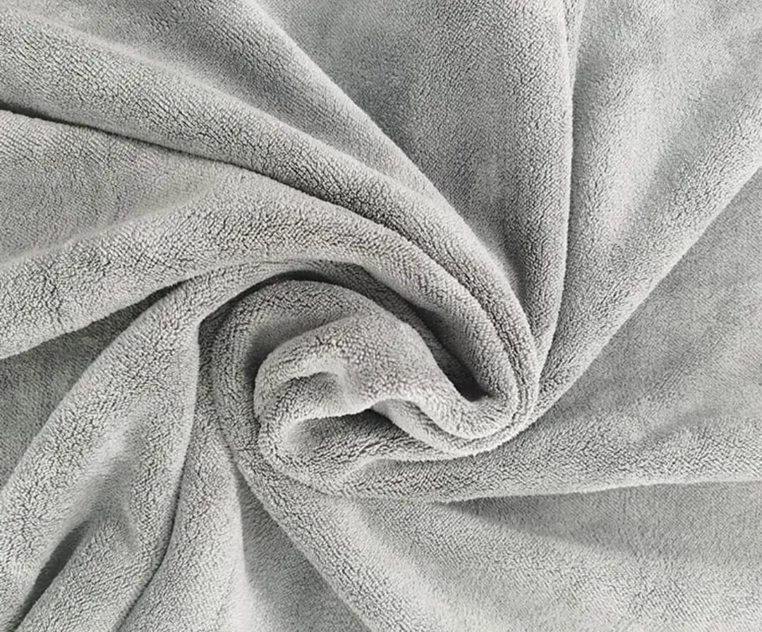 KISS Mikrokuitupyyhe, lila-harmaa, 120*80cm - Image 5