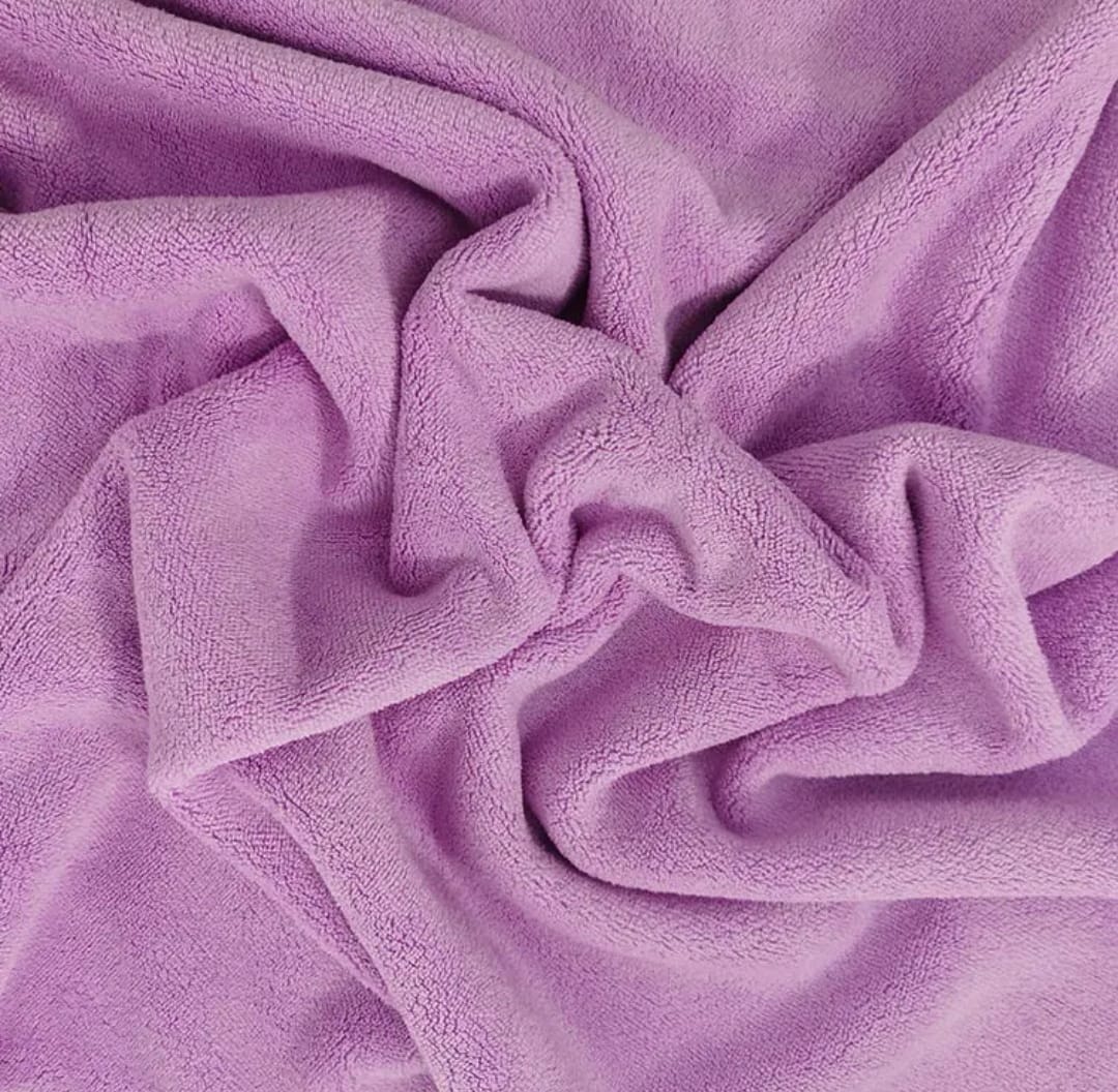 KISS Mikrokuitupyyhe, lila-harmaa, 120*80cm - Image 4