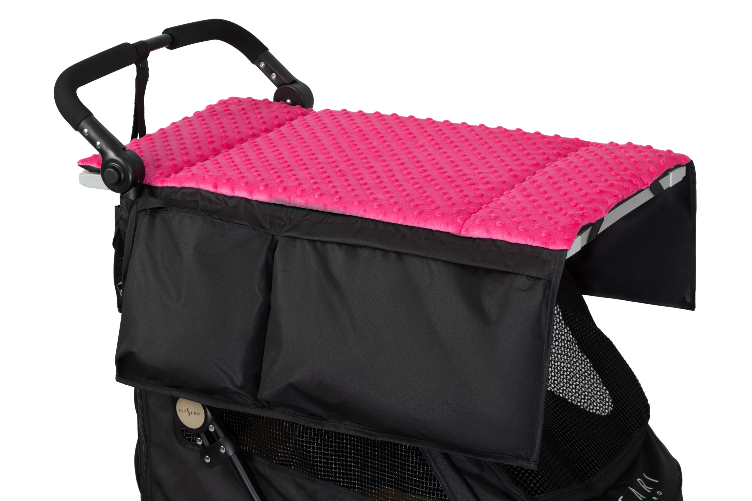 Petstro Trimmipöydän Soft Mat-matto taskuilla, Pink - Image 2
