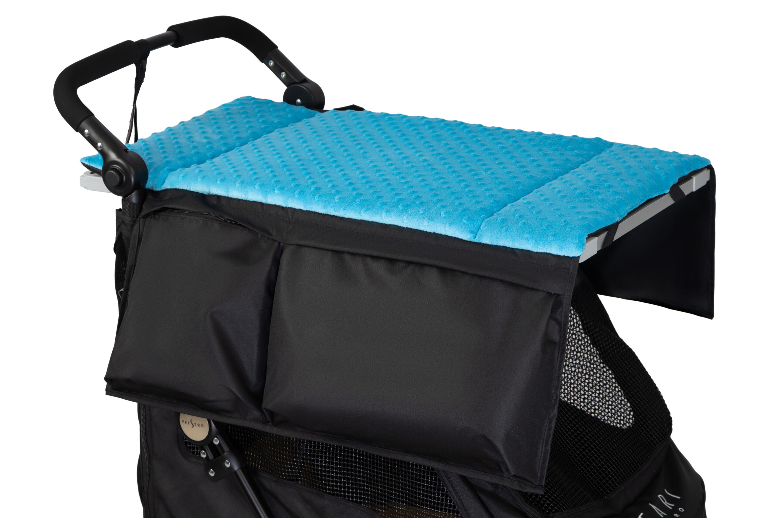 Petstro Trimmipöydän Soft Mat-matto taskuilla, Turkoosi