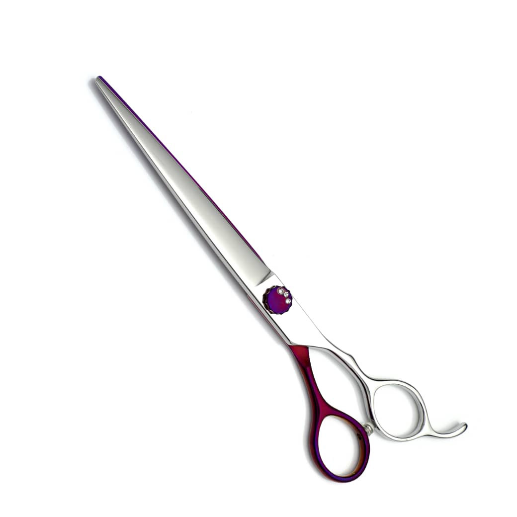 FEITUN suorat sakset, 7,5" Bicolour (Lila/Teräs)